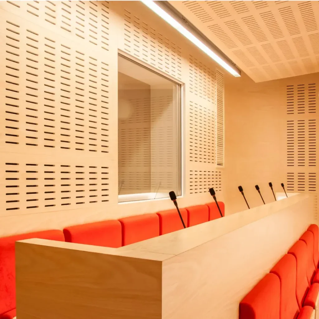 Slotted-Acoustic-Wooden-Panels-in Saudi Arabia